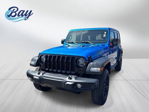 Used 2021 Jeep Wrangler Unlimited Sport image 1
