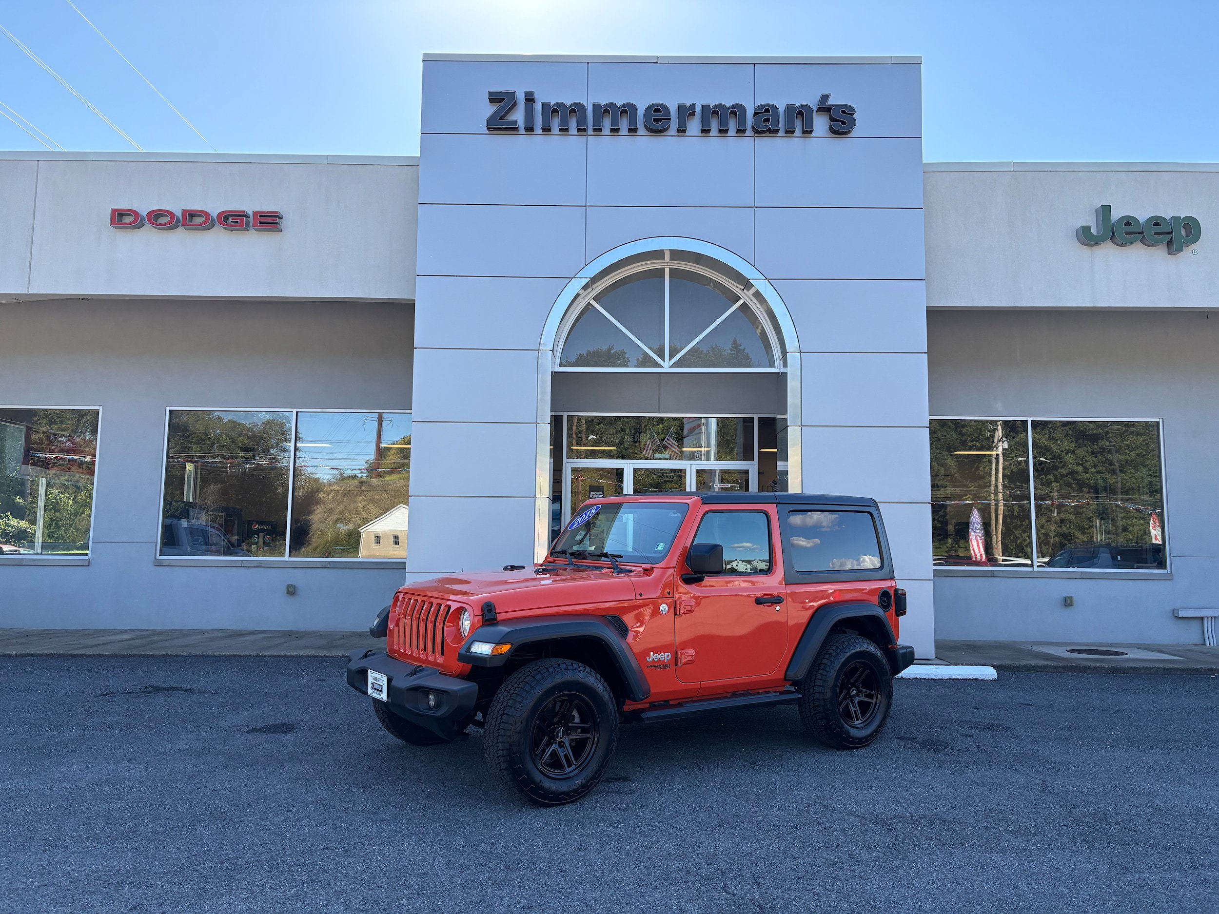 Used 2018 Jeep Wrangler Sport w/ Quick Order Package 28S AWD/4WD image 1