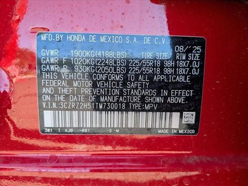 New 2026 Honda HR-V Sport image 17
