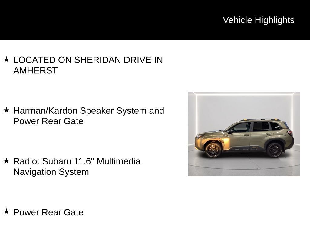 Certified 2026 Subaru Forester Wilderness AWD/4WD image 5
