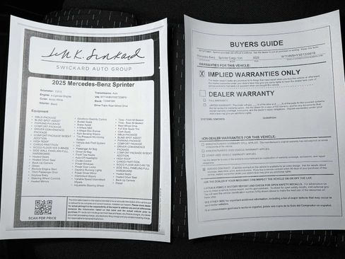 Used 2025 Mercedes-Benz Sprinter 2500 image 32