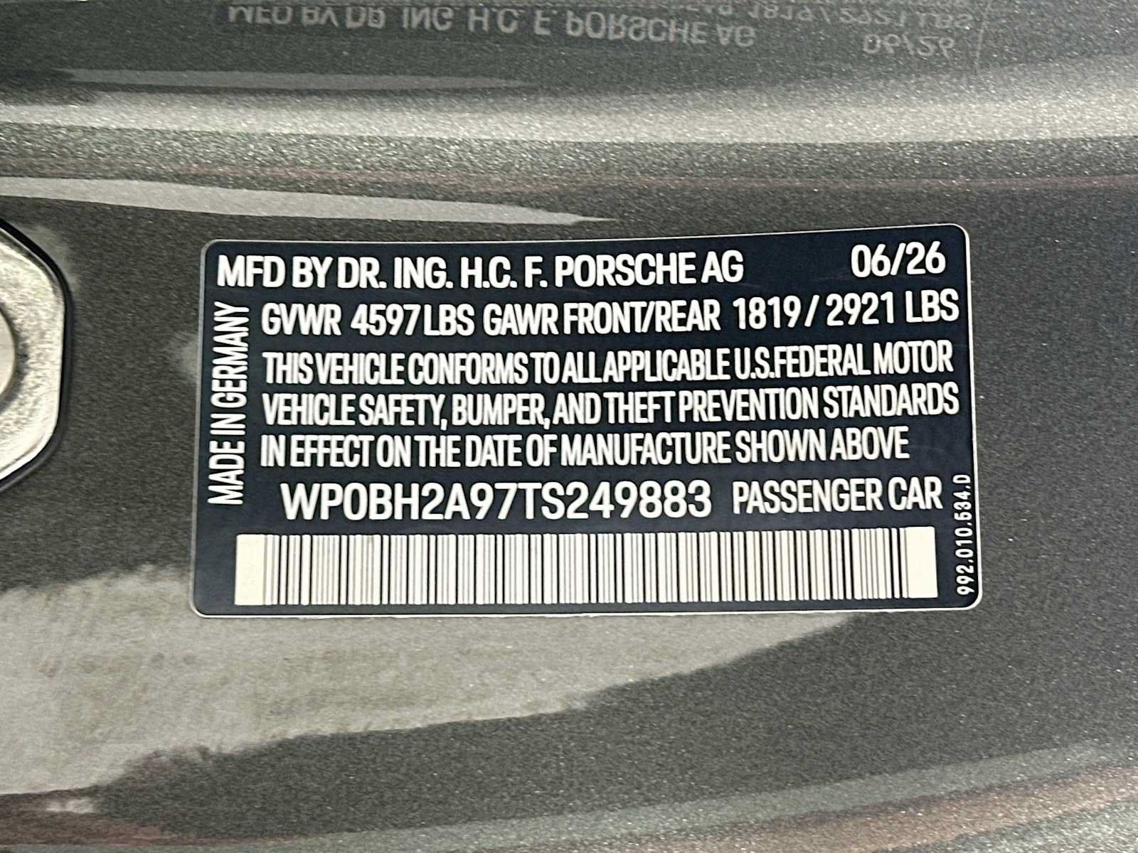 New 2026 Porsche 911 Targa 4S AWD/4WD image 33