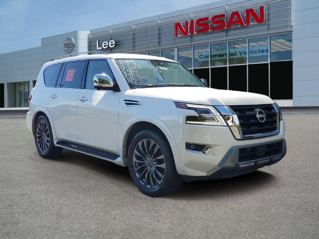 Certified 2023 Nissan Armada Platinum w/ Captain's Chairs Package AWD/4WD image 1