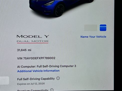 Used 2023 Tesla Model Y Performance AWD/4WD image 8