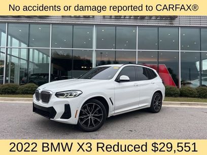 Used 2022 BMW X3 sDrive30i w/ M Sport Package