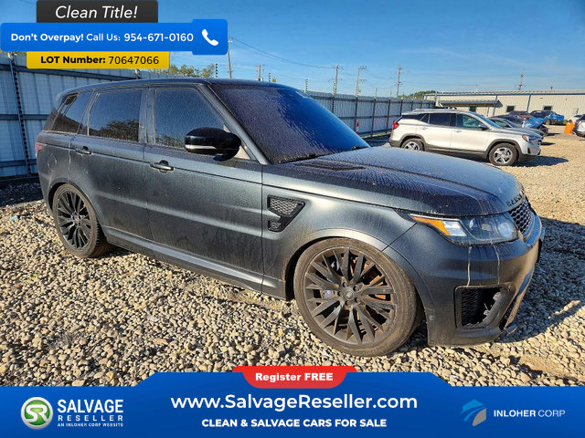 Used 2017 Land Rover Range Rover Sport SVR AWD/4WD image 5