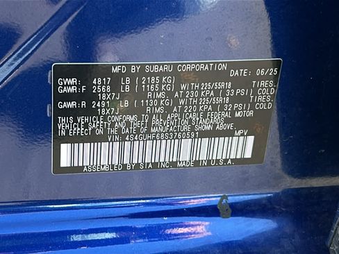 Certified 2025 Subaru Crosstrek 2.5i Sport w/ Crosstrek Mirror Package AWD/4WD image 31