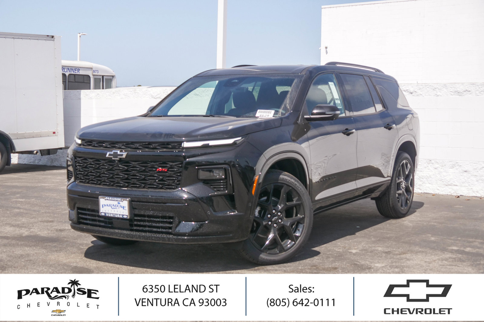 New 2026 Chevrolet Traverse RS w/ LPO, Floor Liner Package FWD image 1