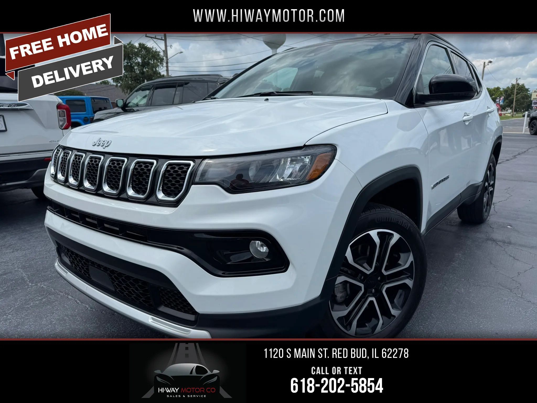 Used 2023 Jeep Compass Limited w/ Sun and Sound Group AWD/4WD image 1