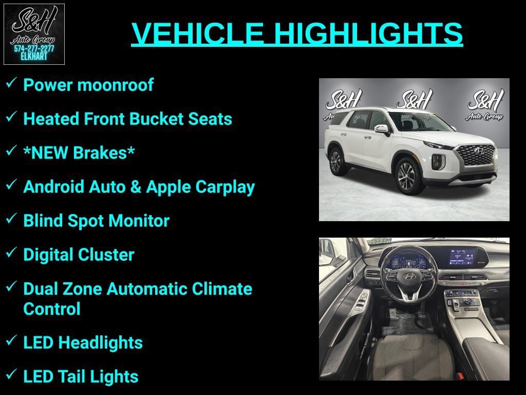 Used 2021 Hyundai Palisade SEL AWD/4WD image 3