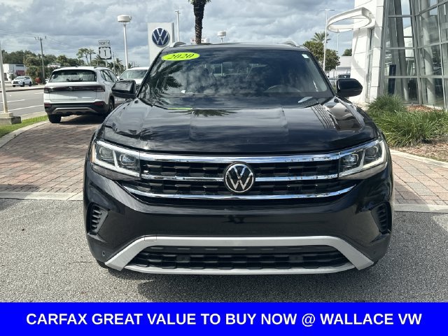 Certified 2020 Volkswagen Atlas Cross Sport SE w/ Panoramic Sunroof Package FWD image 3