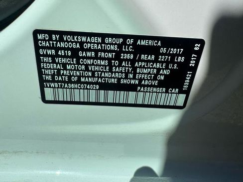 Used 2017 Volkswagen Passat 1.8T SE image 7