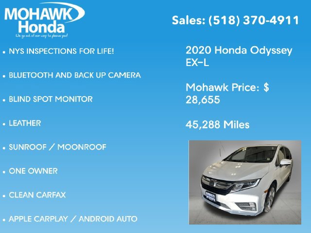 Used 2020 Honda Odyssey EX-L image 7