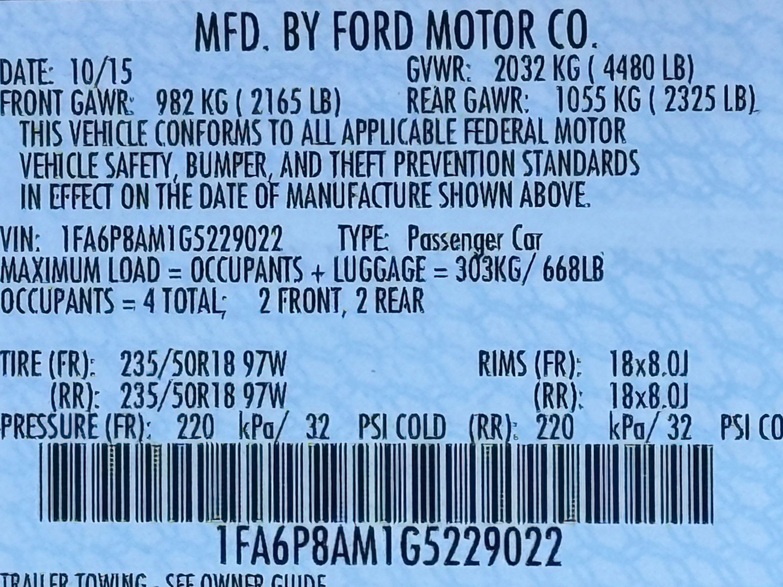 Used 2016 Ford Mustang Coupe w/ Equipment Group 051A RWD image 47