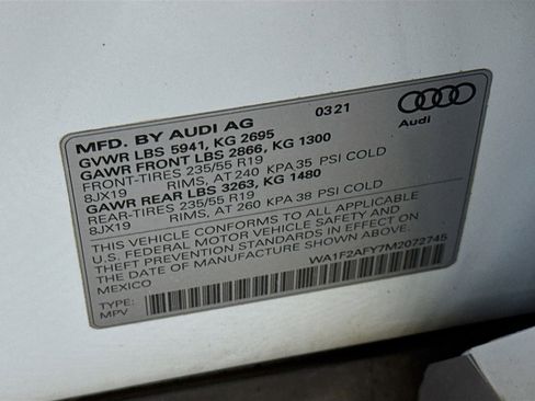 Used 2021 Audi Q5 e Prestige w/ Prestige Package image 30