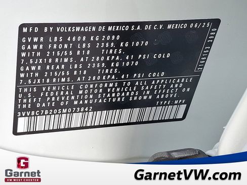 New 2025 Volkswagen Taos S image 10