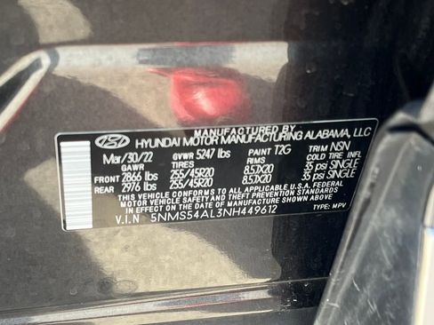 Used 2022 Hyundai Santa Fe Calligraphy image 26