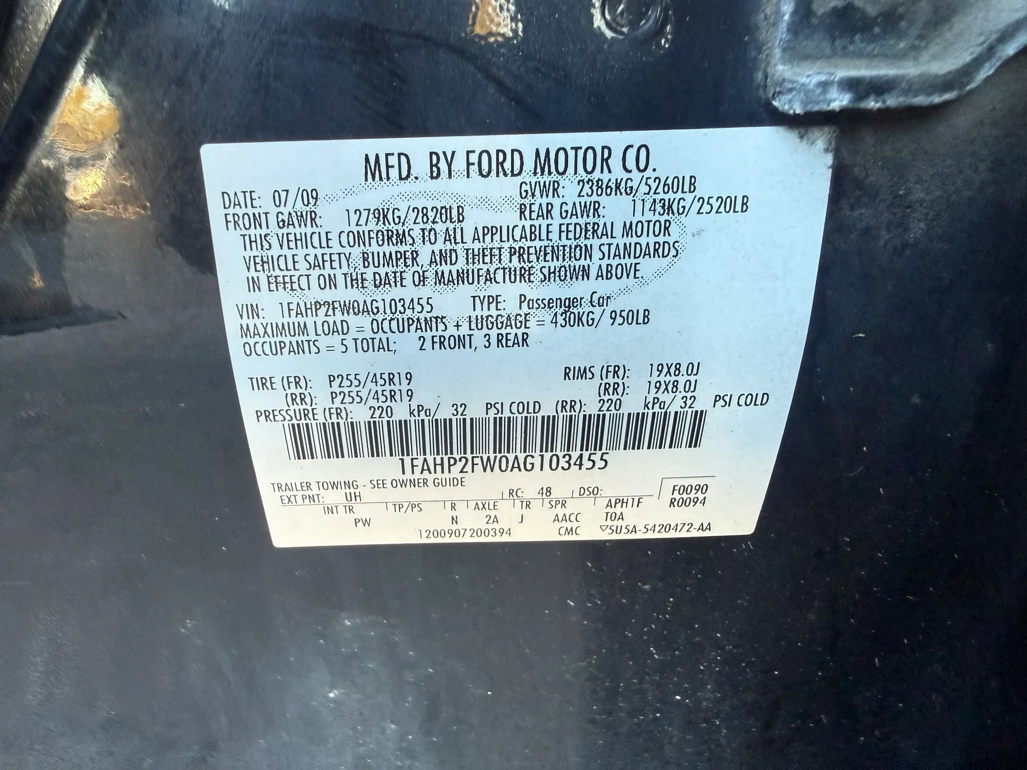 Used 2010 Ford Taurus Limited FWD image 31