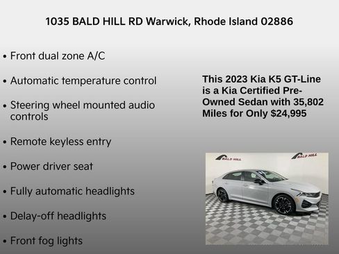 Used 2023 Kia K5 GT-Line w/ GT-Line Premium Package image 14
