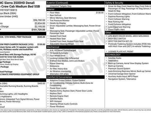 Used 2025 GMC Sierra 3500 Denali Ultimate AWD/4WD image 32