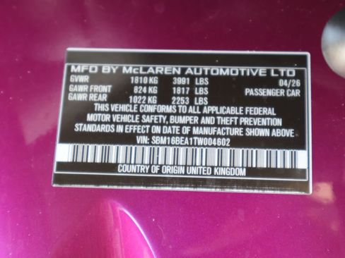 New 2026 McLaren Artura Spider RWD image 26
