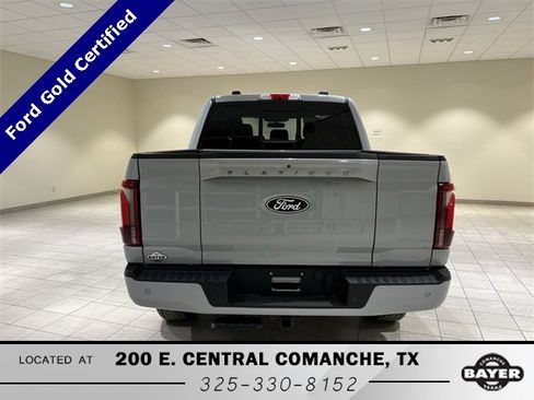 Certified 2024 Ford F150 Platinum w/ Equipment Group 702A High image 4