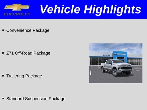 New 2026 Chevrolet Silverado 1500 RST w/ Z71 Off-Road Package AWD/4WD image 2