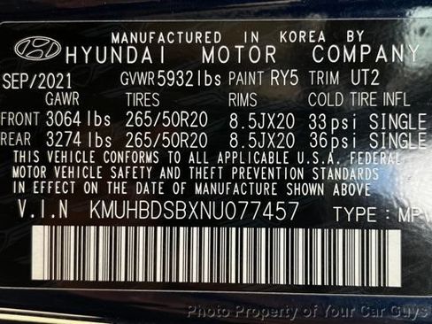 Used 2022 Genesis GV80 2.5T w/ Advanced Package 02 AWD/4WD image 37