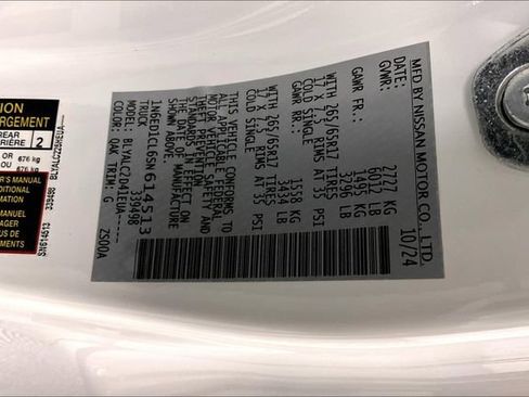 New 2025 Nissan Frontier SV w/ SV Convenience Package image 34