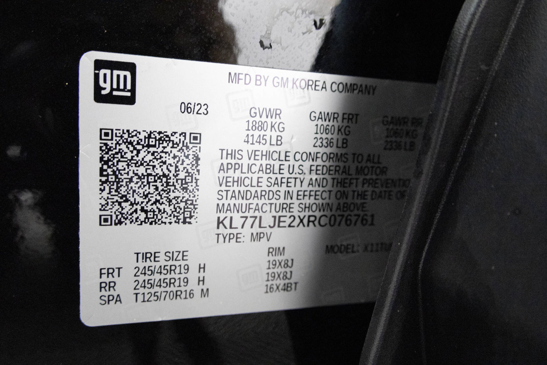 Used 2024 Chevrolet Trax RS w/ Sunroof Package FWD image 46