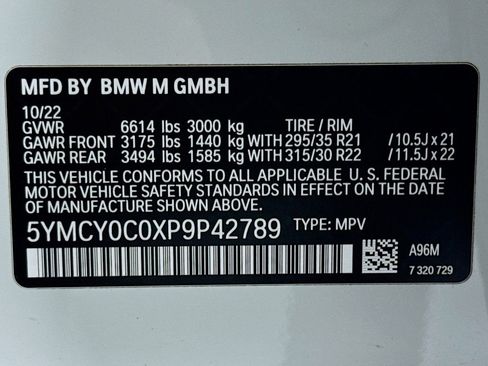 Used 2023 BMW X6 M w/ Executive Package image 24