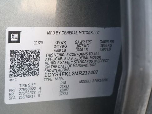 Used 2021 Cadillac Escalade Sport w/ Driver Assist Tech Package AWD/4WD image 39
