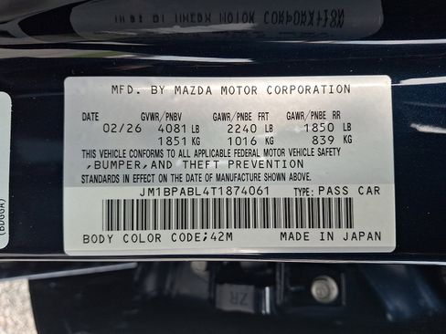 New 2026 MAZDA MAZDA3 s Sport FWD image 14