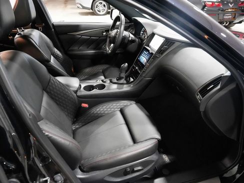 Used 2023 INFINITI Q50 Red Sport 400 w/ Black Opal Edition RWD image 23