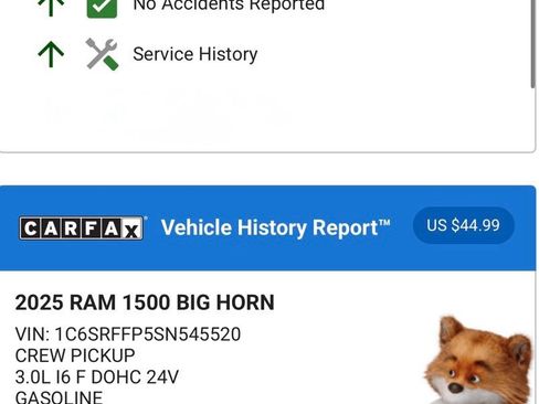 Used 2025 RAM 1500 Big Horn image 5