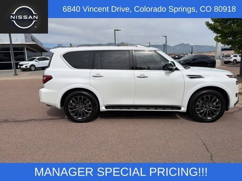 Certified 2023 Nissan Armada Platinum w/ Captain's Chairs Package AWD/4WD image 11