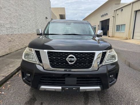 Used 2017 Nissan Armada Platinum w/ Captain Seat Package AWD/4WD image 2