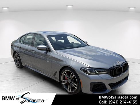Used 2023 BMW M550i xDrive w/ Dynamic Handling Package AWD/4WD image 1