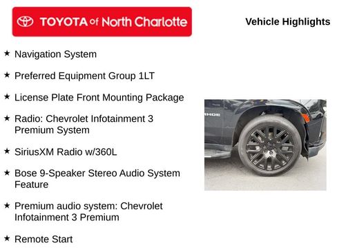 Used 2023 Chevrolet Tahoe LT AWD/4WD image 5