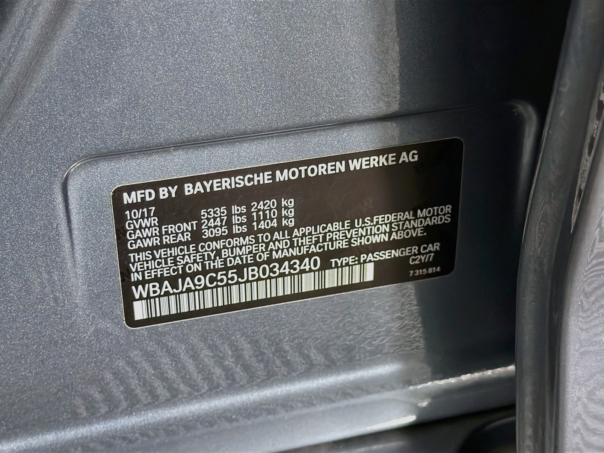 Used 2018 BMW 530e RWD image 12