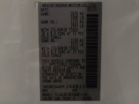 Used 2023 Nissan Pathfinder S image 33