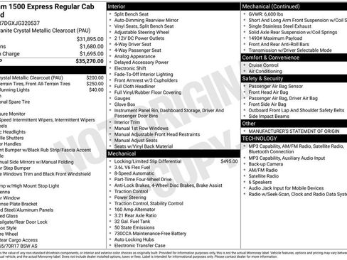 Used 2018 RAM 1500 Express AWD/4WD image 9