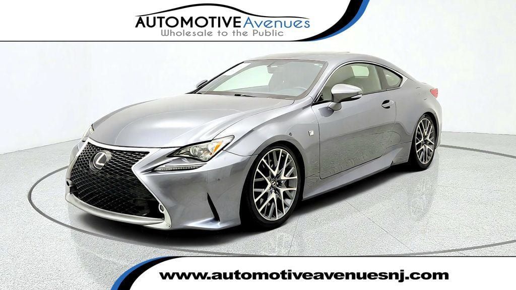 Used 2015 Lexus RC 350 w/ F Sport w/Summer Tires RWD image 1