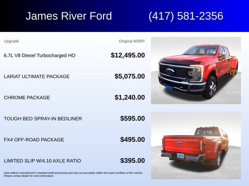 Used 2023 Ford F350 Lariat w/ Lariat Ultimate Package AWD/4WD image 5