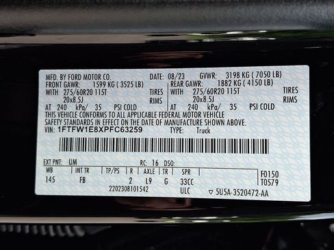 Used 2023 Ford F150 XLT w/ Equipment Group 302A High AWD/4WD image 29
