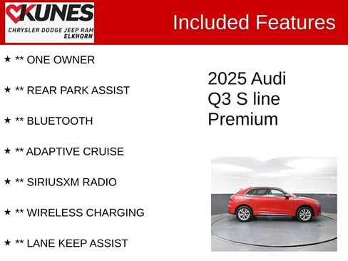 Used 2025 Audi Q3 2.0T Premium AWD/4WD image 3