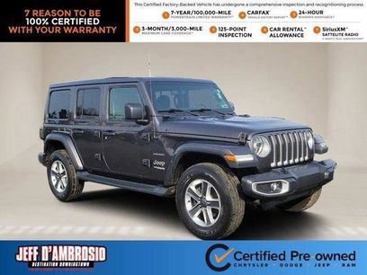 Certified 2018 Jeep Wrangler Unlimited Sahara