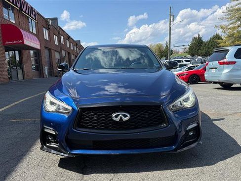 Used 2019 INFINITI Q50 Red Sport 400 w/ Sensory Package image 2