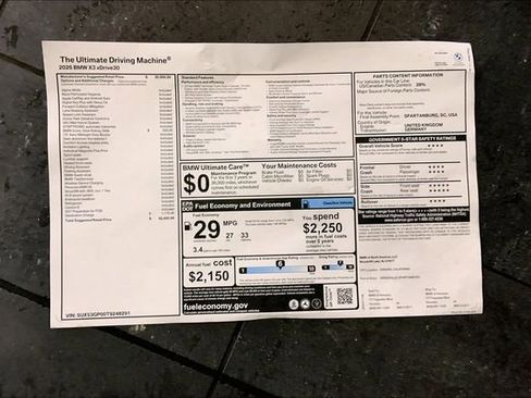 New 2026 BMW X3 xDrive30 image 13