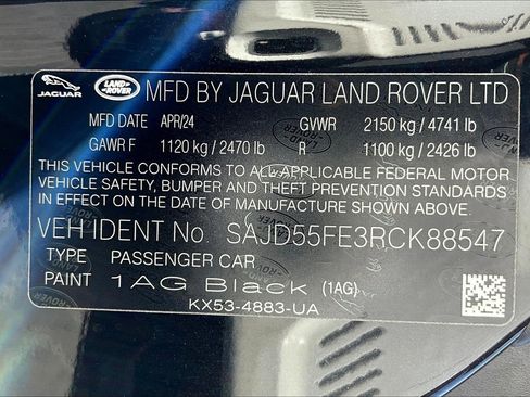 New 2024 Jaguar F-TYPE R image 12